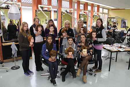 Mit Begeisterung waren die Sschüler bei der Sache.